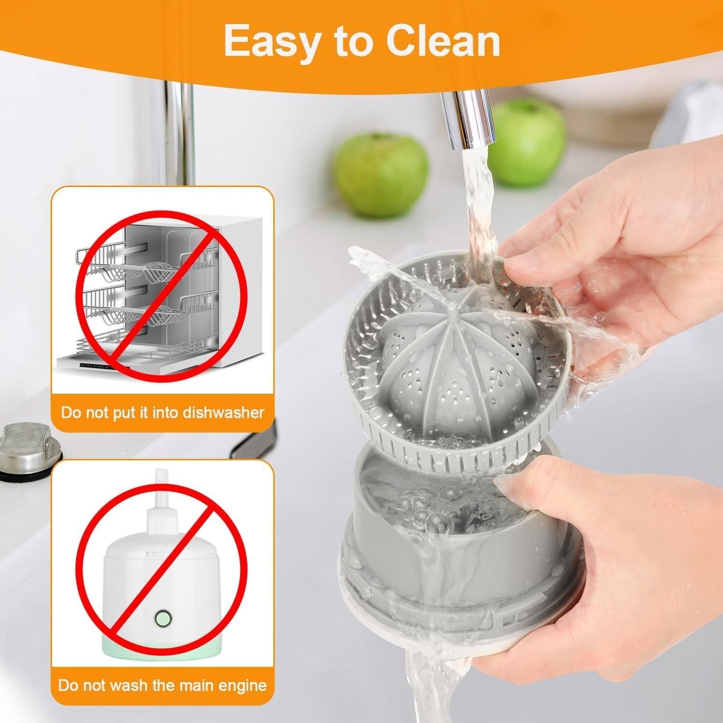 Wireless Citrus Juicer™ | Cord-Free Convenience for Daily Use!