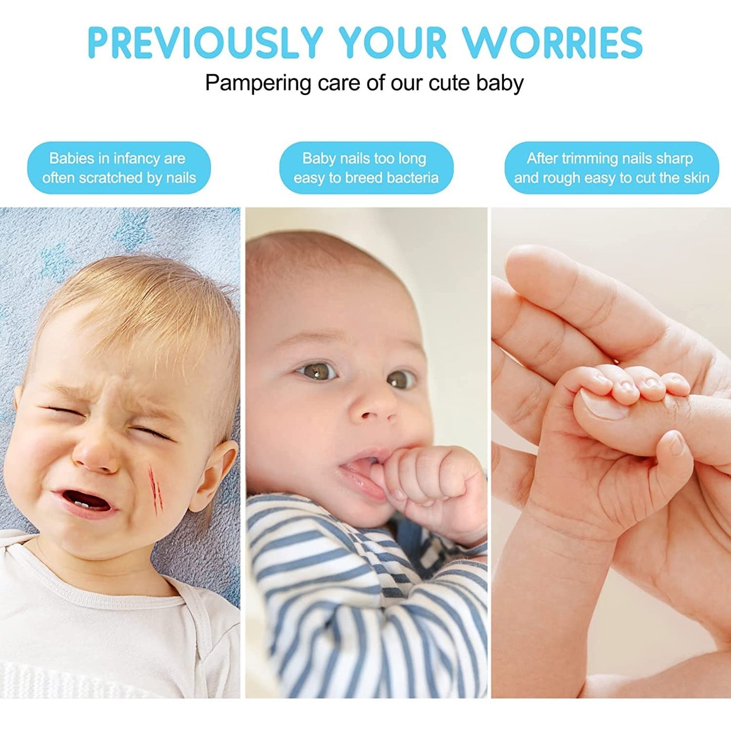 Portable Baby-Safe Nail Trimmer