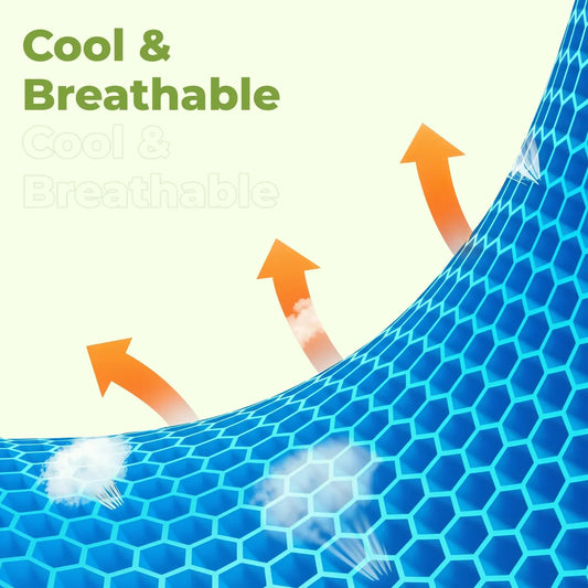 Honeycomb Gel Seat Cushion