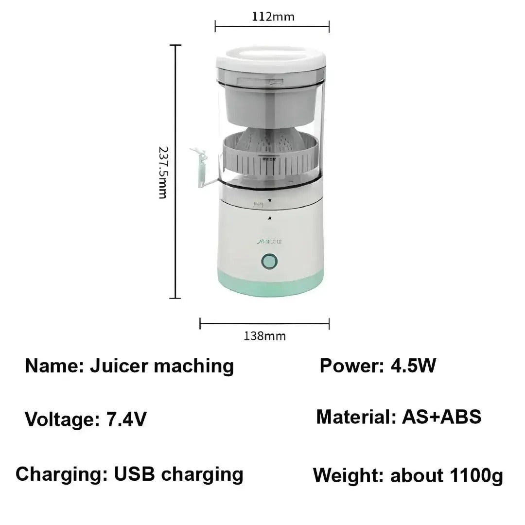 Wireless Citrus Juicer™ | Cord-Free Convenience for Daily Use!