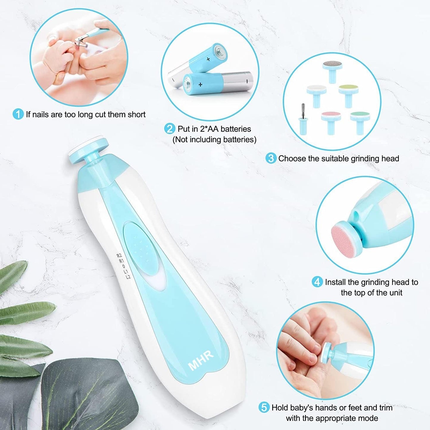 Portable Baby-Safe Nail Trimmer