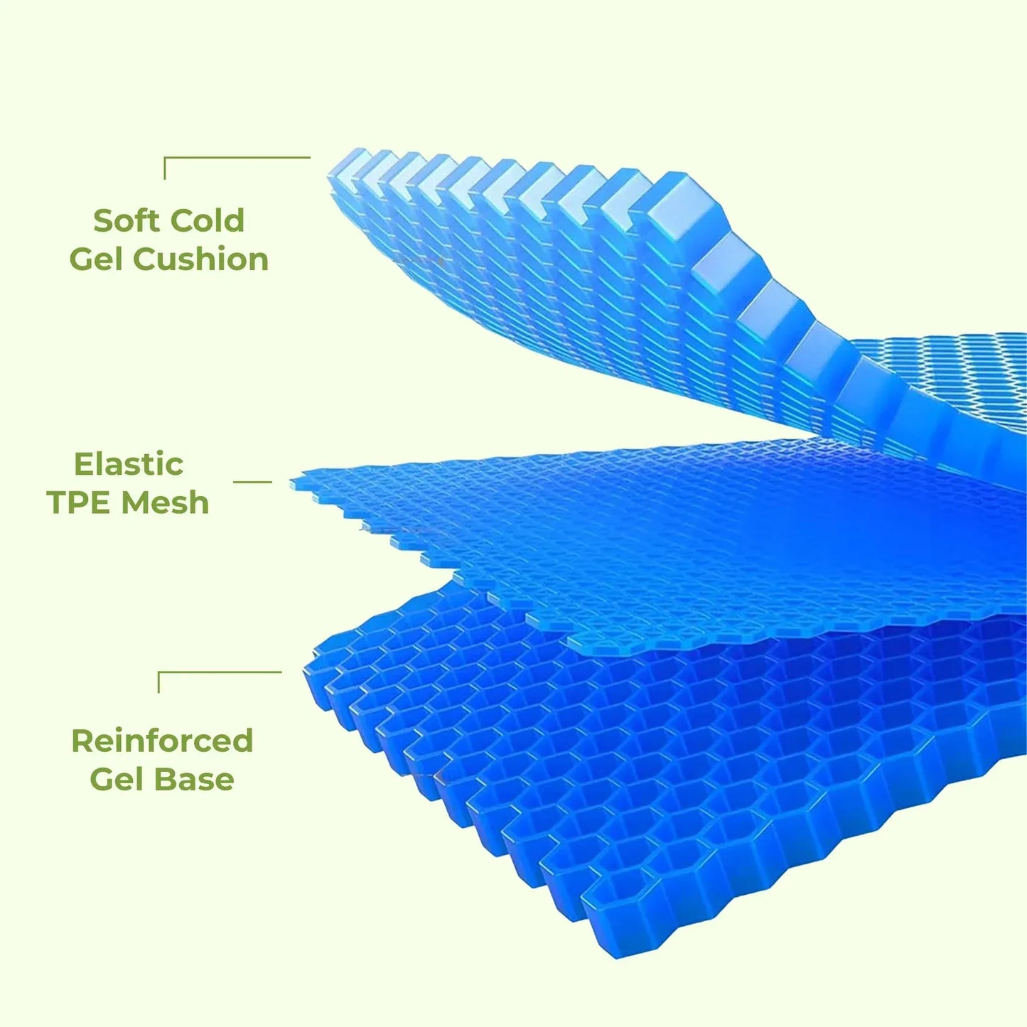 Honeycomb Gel Seat Cushion